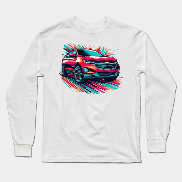 Chevrolet Equinox Long Sleeve T-Shirt by Vehicles-Art